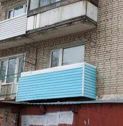 отделка и ремонт балкона в хрущевке